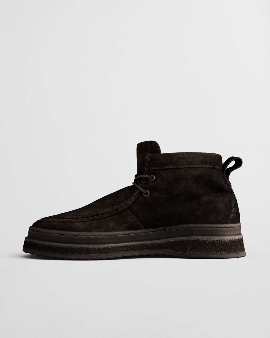 blistown wildlederstiefel - dunkelbraun