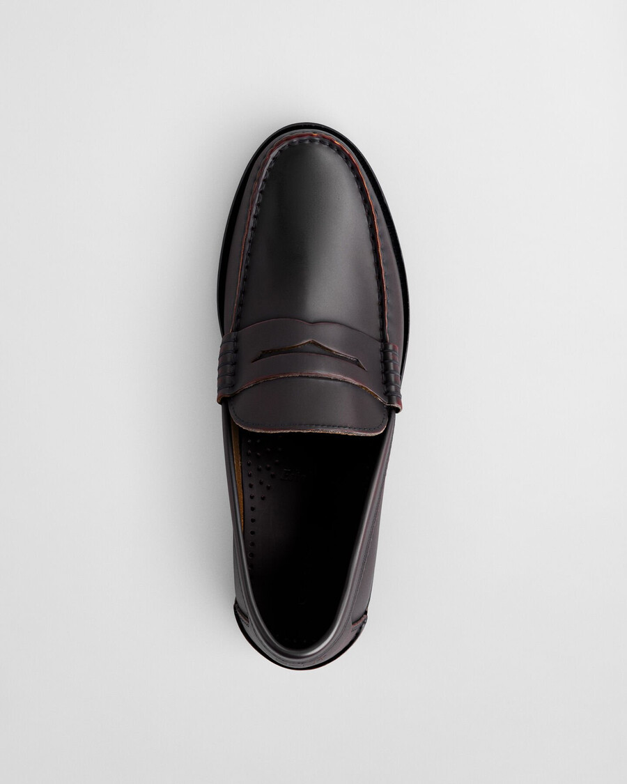 lenkoxx lederslipper – pflaumenwein