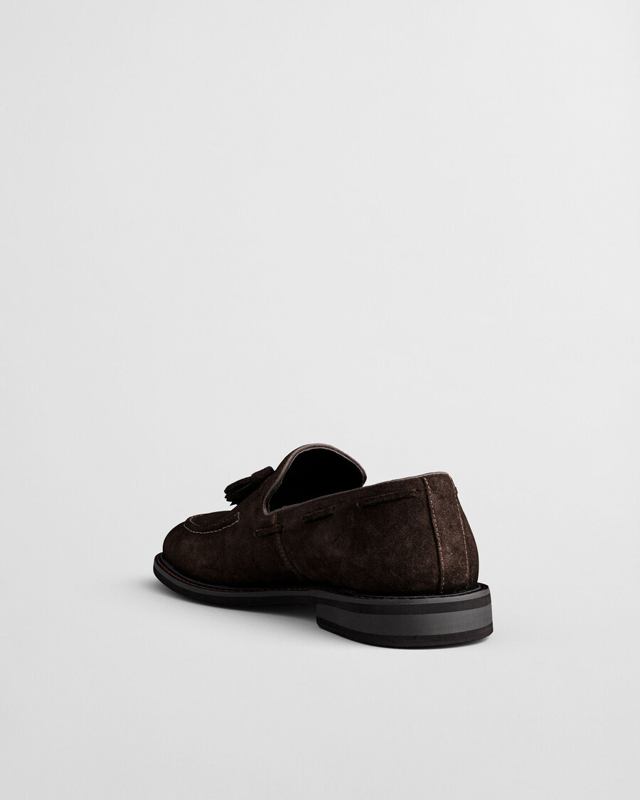 lozham wildleder-loafer – dunkelbraun