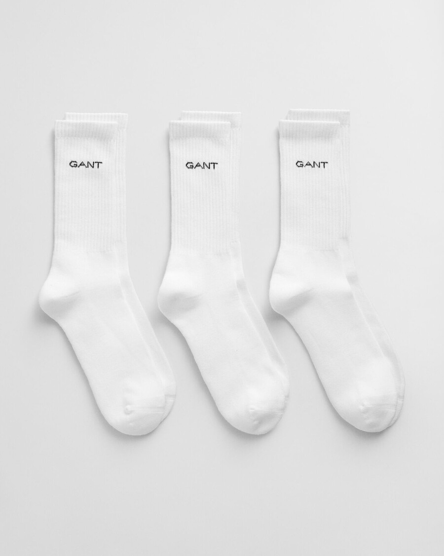 3er-pack sportsocken – weiß