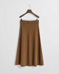 superfeiner lammwollrock – warmes khaki