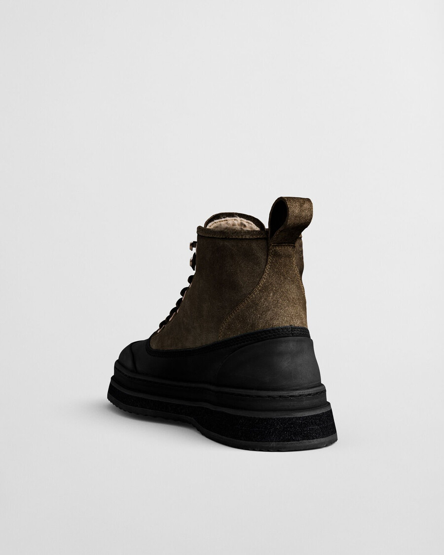 blistown wildleder-schnürstiefel - warmes khaki