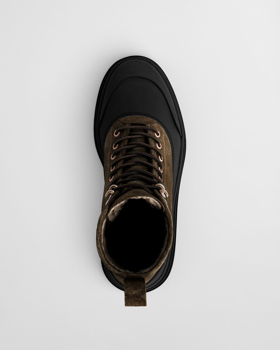 blistown wildleder-schnürstiefel - warmes khaki