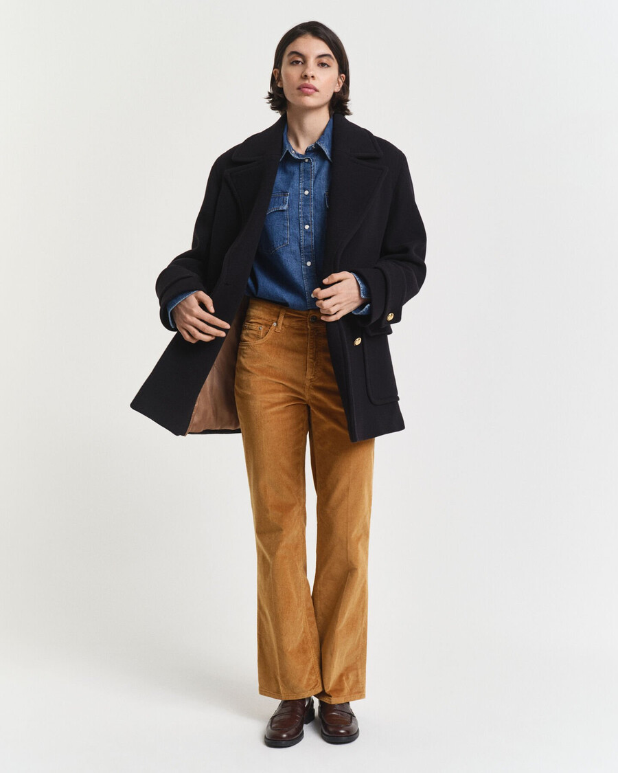 ausgestellte cordjeans – whiskeybraun