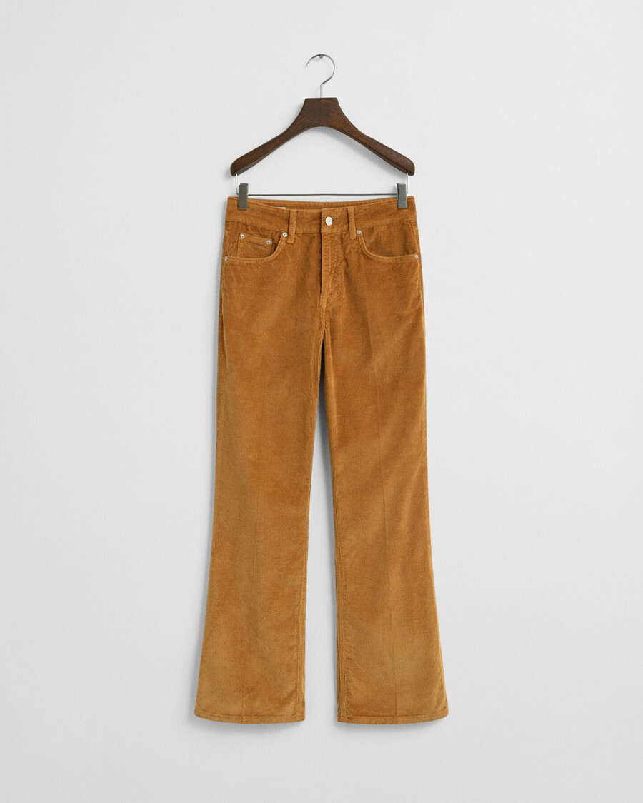 ausgestellte cordjeans – whiskeybraun