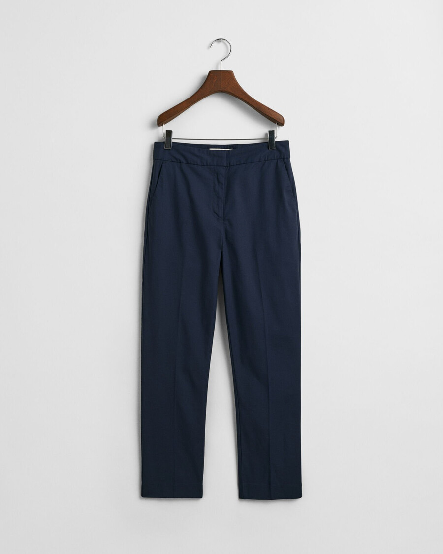 schmale zigarettenhose – abendblau