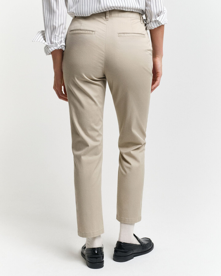 slim fit chinos - trockensand