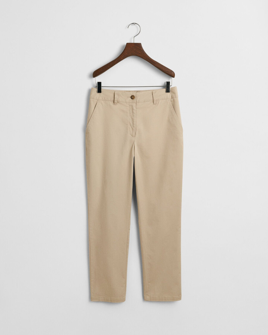slim fit chinos - trockensand