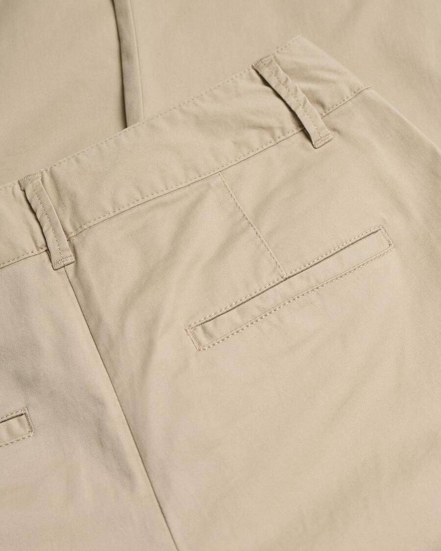 slim fit chinos - trockensand