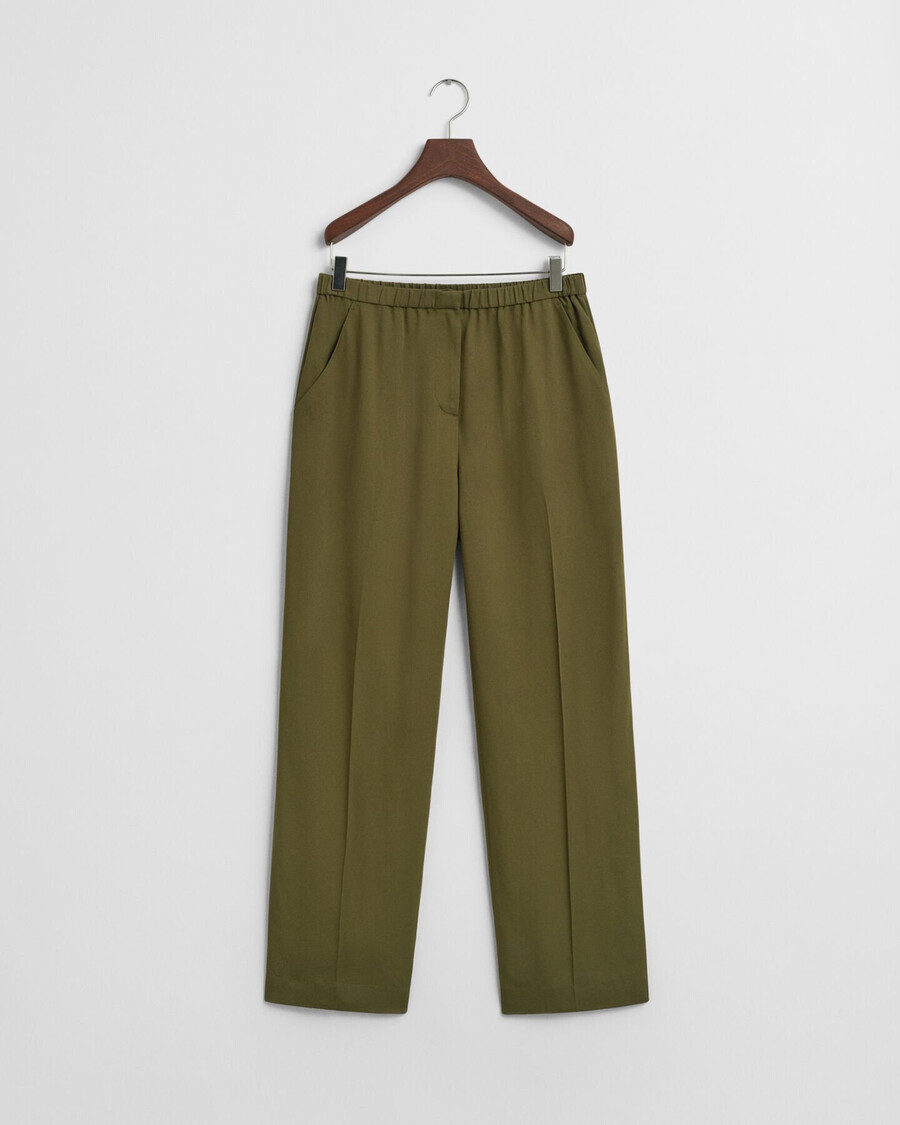 fluid pants – moosgrün