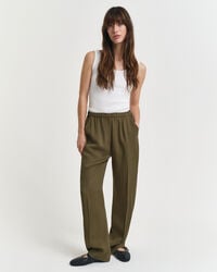 fluid pants – moosgrün