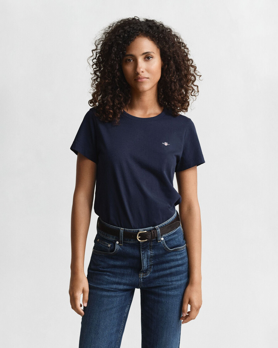 shield t-shirt – abendblau