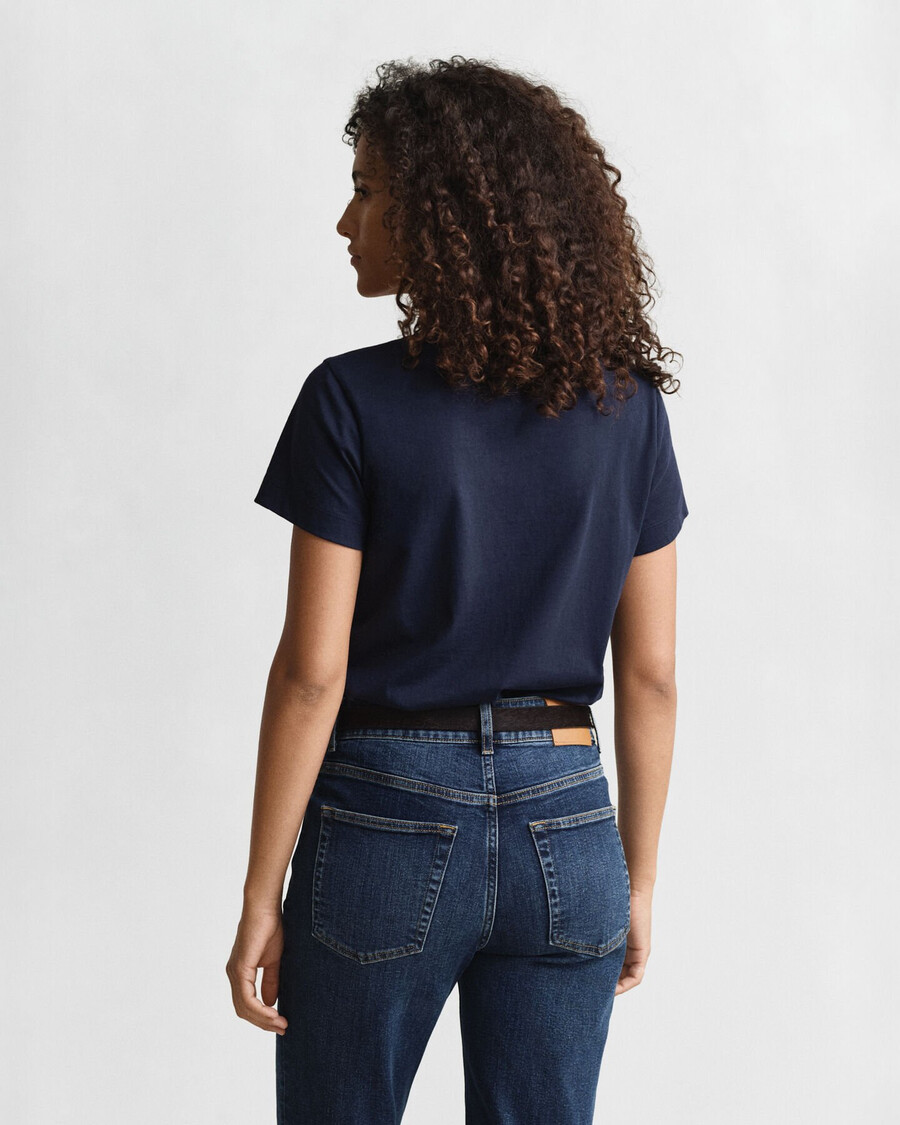 shield t-shirt – abendblau