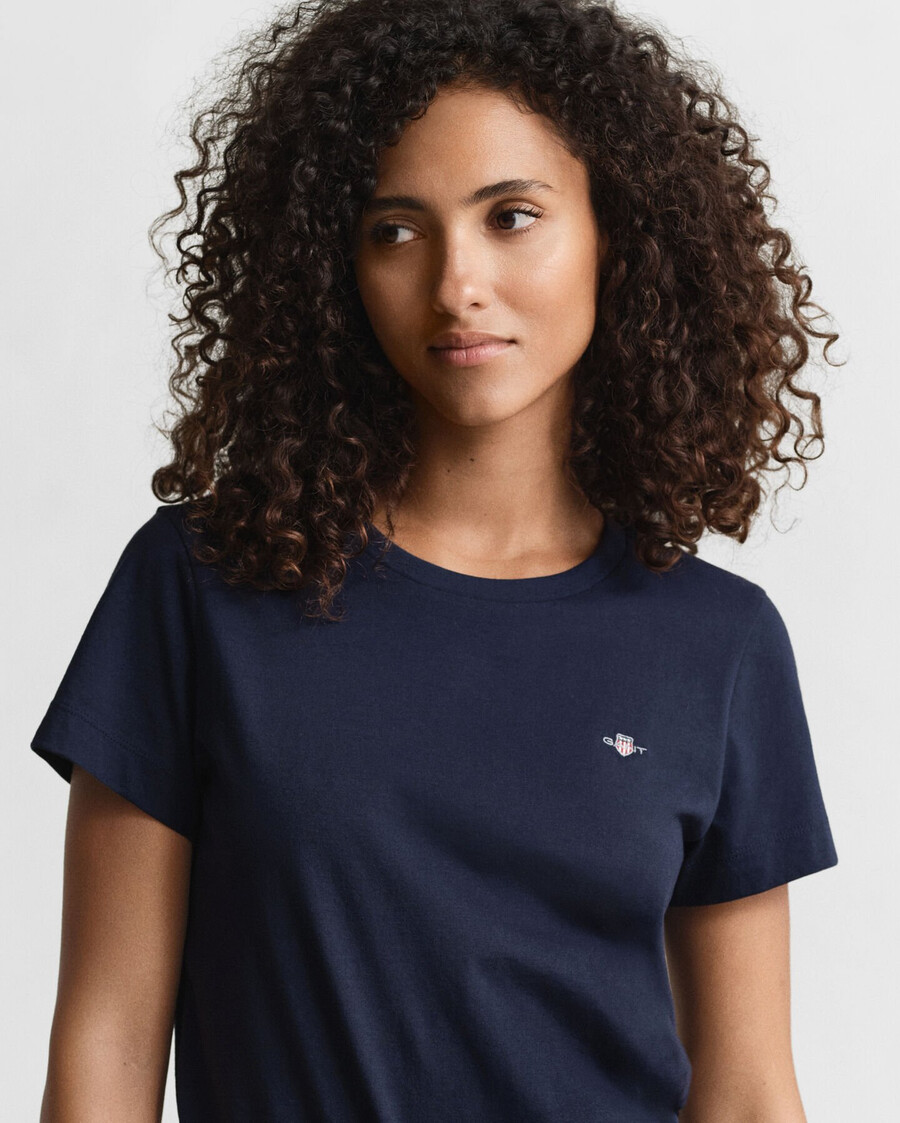 shield t-shirt – abendblau