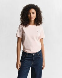shield t-shirt – aprikosenrosa
