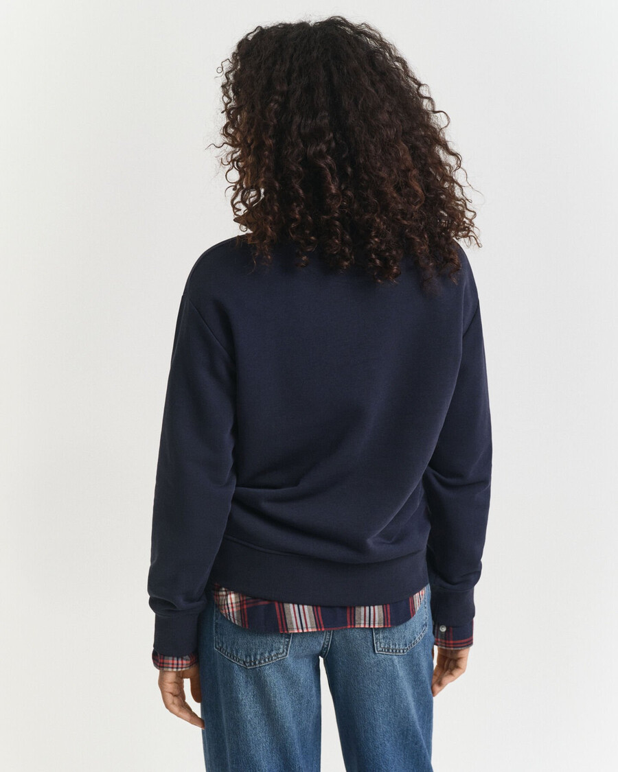 shield half zip sweatshirt – abendblau