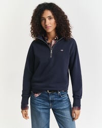 shield half zip sweatshirt – abendblau