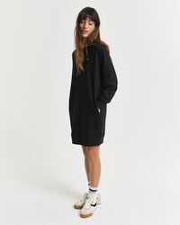 sweatshirt mit rundhalsausschnitt von shield – schwarz