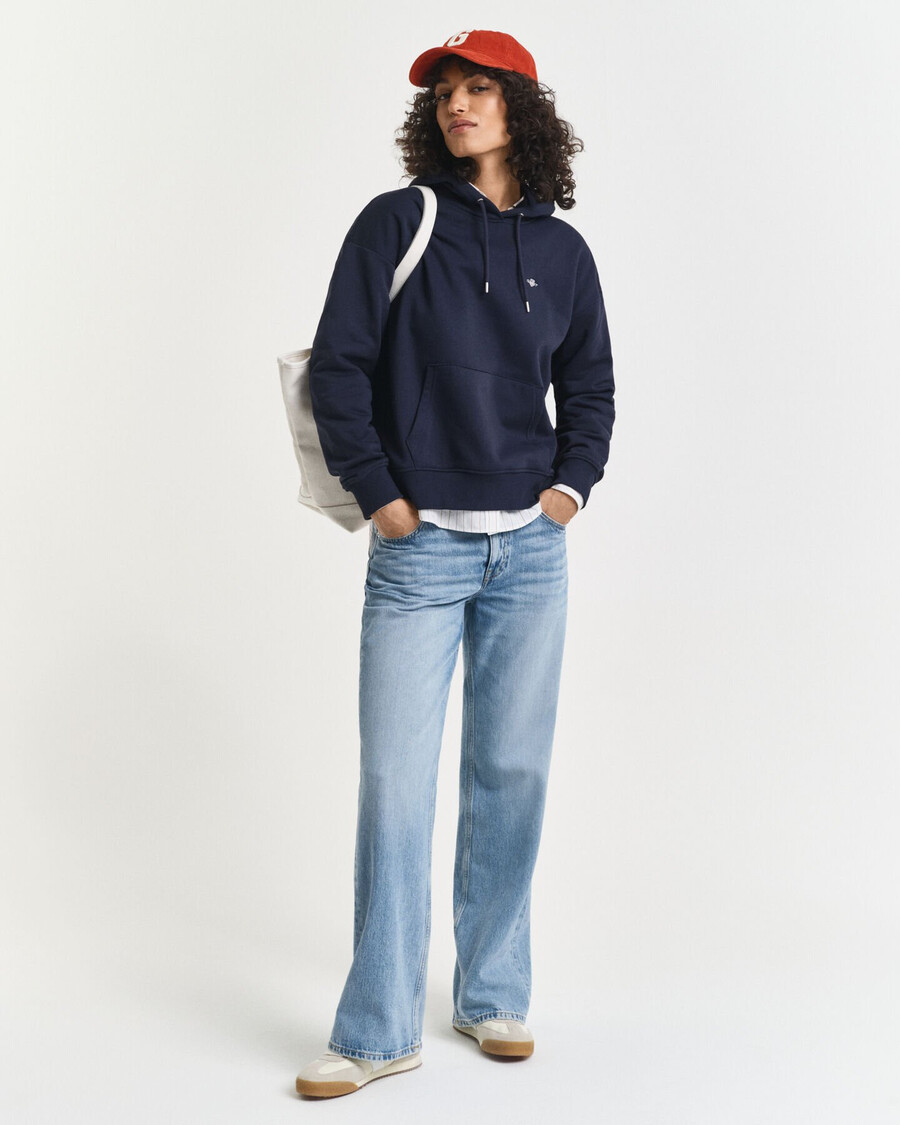 shield hoodie – abendblau