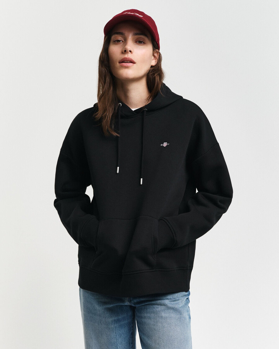 shield hoodie – schwarz