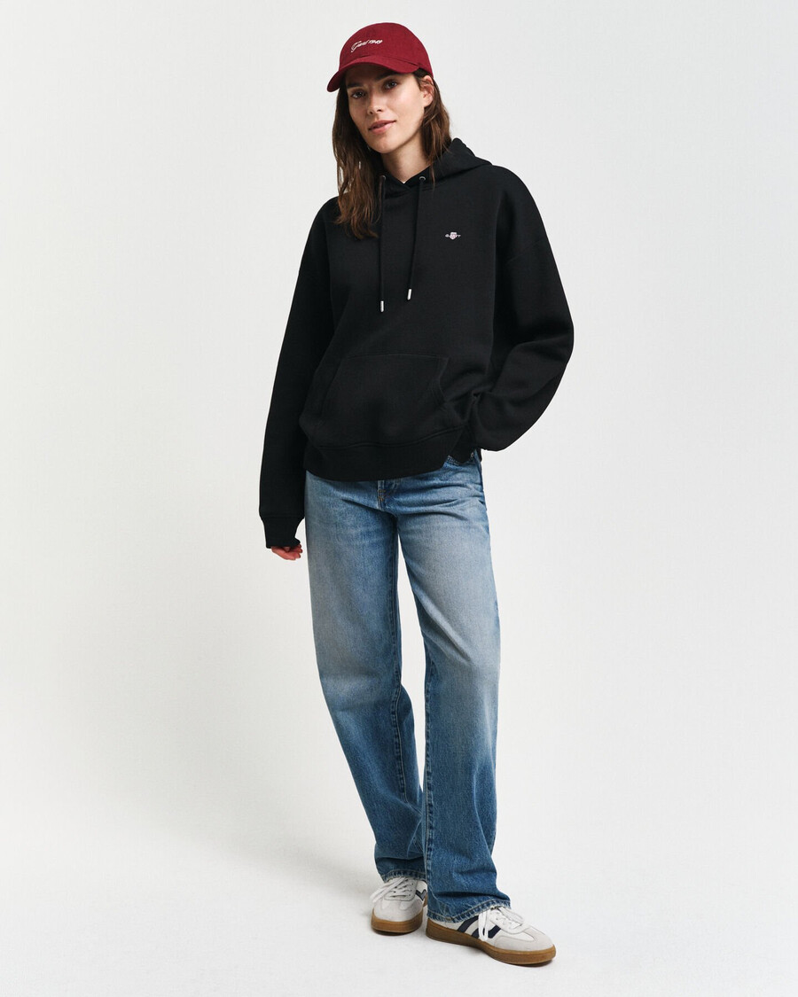 shield hoodie – schwarz
