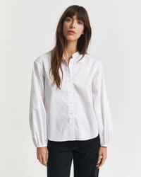 baumwollbluse – weiß