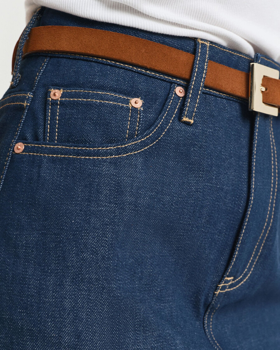 jeansrock - mittelblau