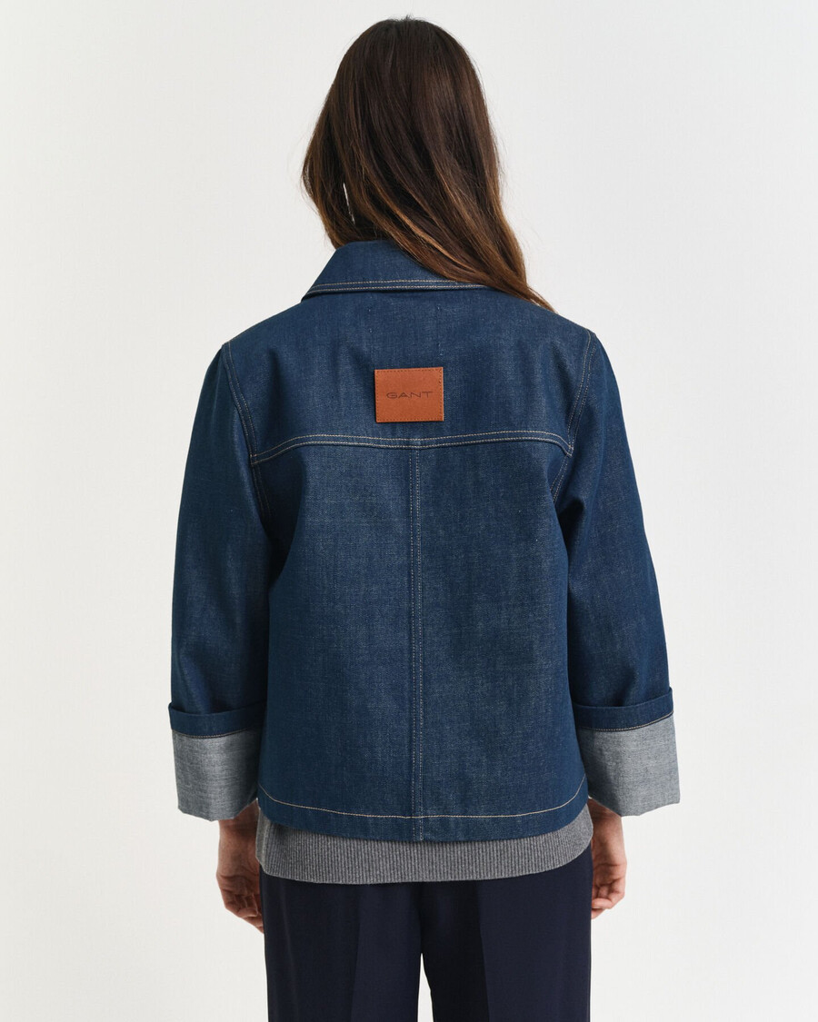 jeansjacke – mittelblau