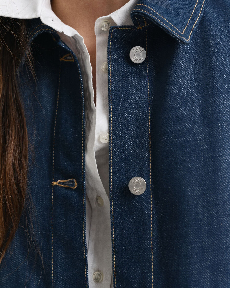 jeansjacke – mittelblau