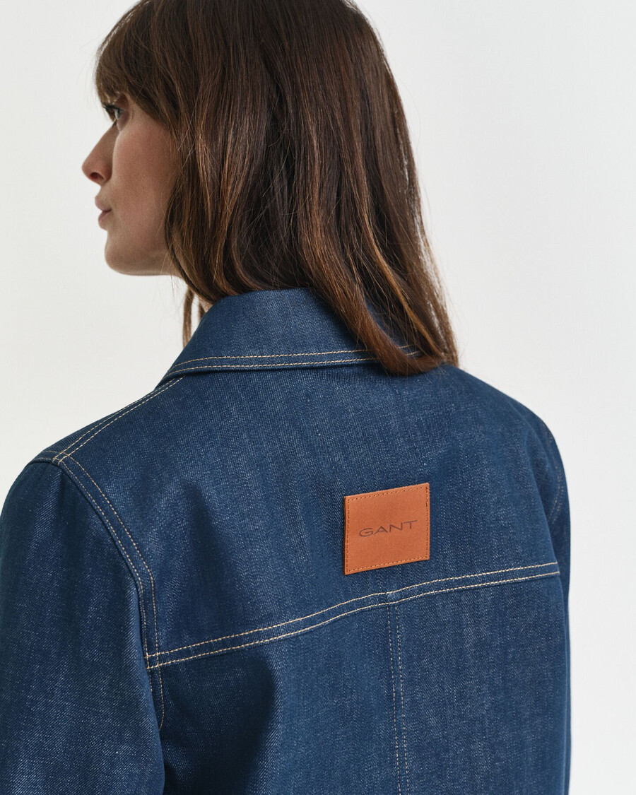 jeansjacke – mittelblau