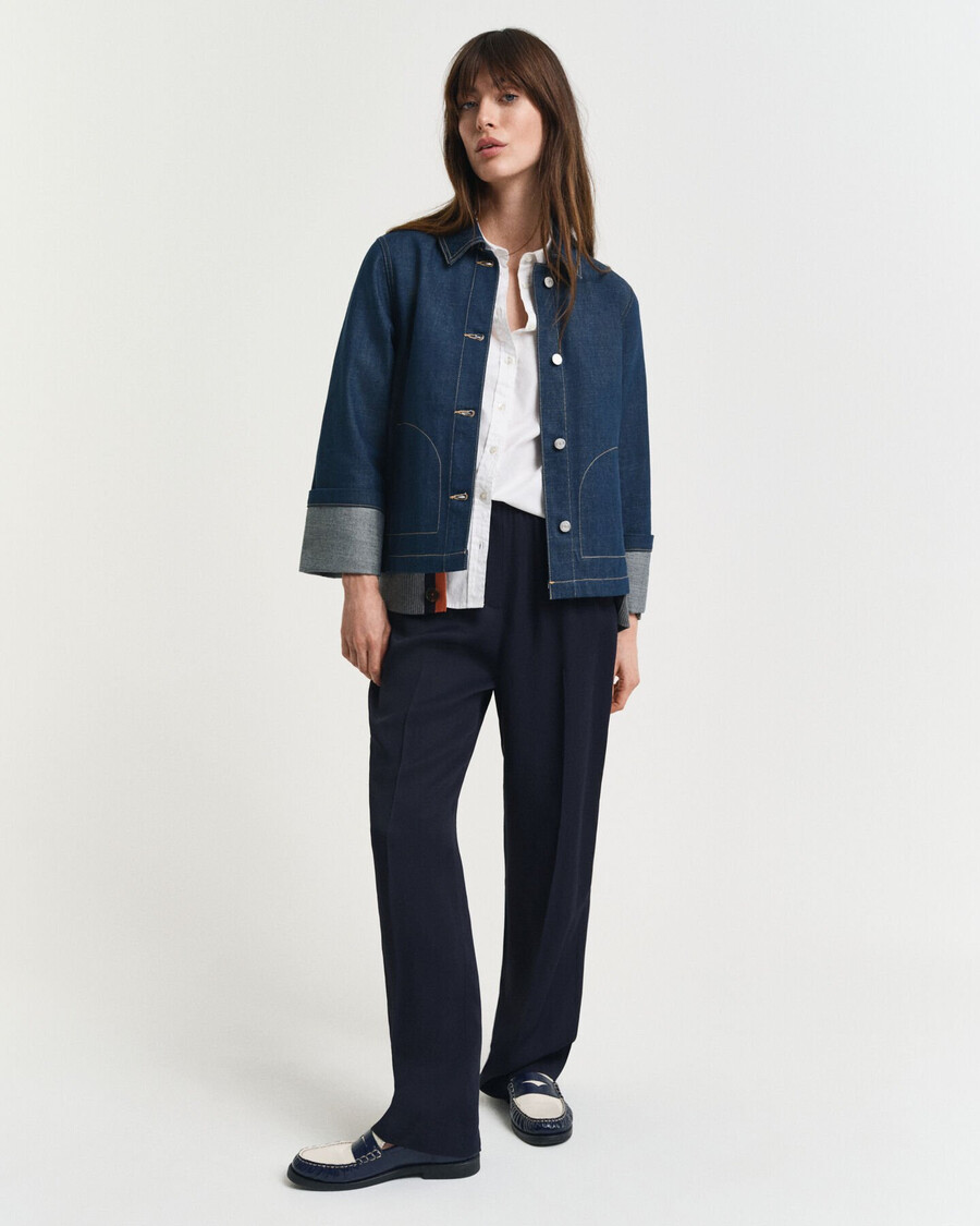 jeansjacke – mittelblau