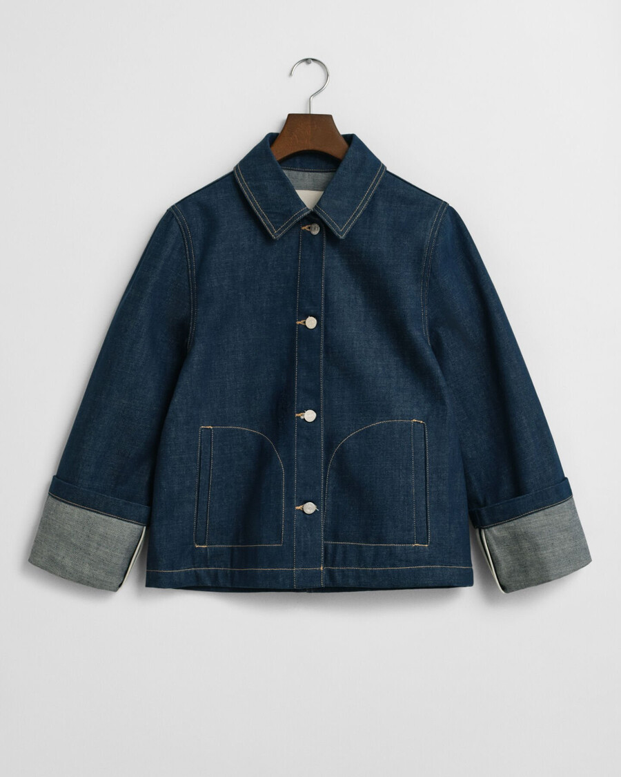 jeansjacke – mittelblau