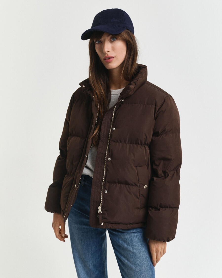 active cloud jacke – dunkelbraun