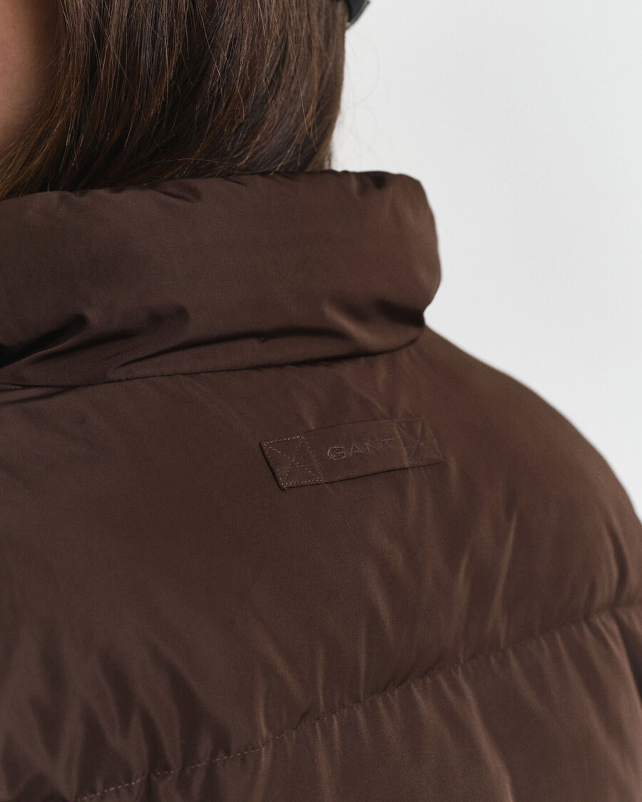 active cloud jacke – dunkelbraun