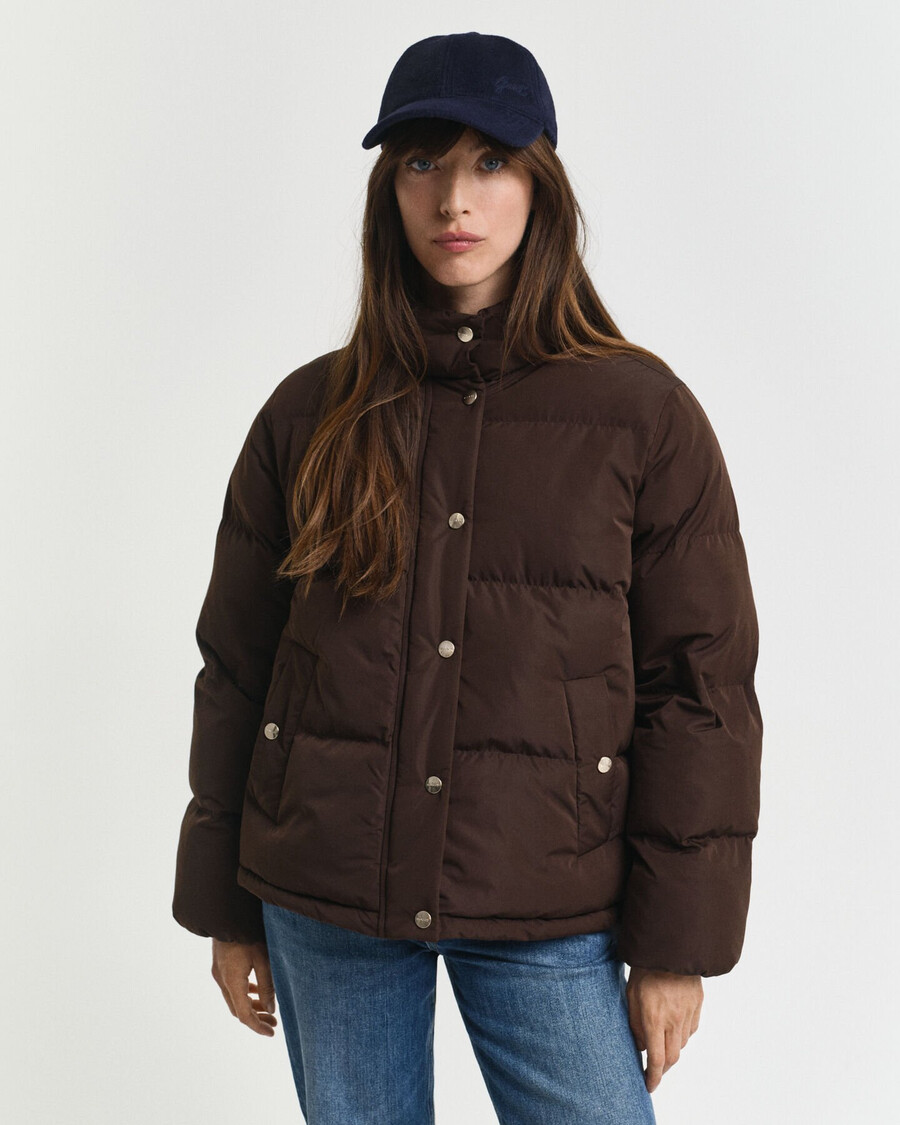 active cloud jacke – dunkelbraun