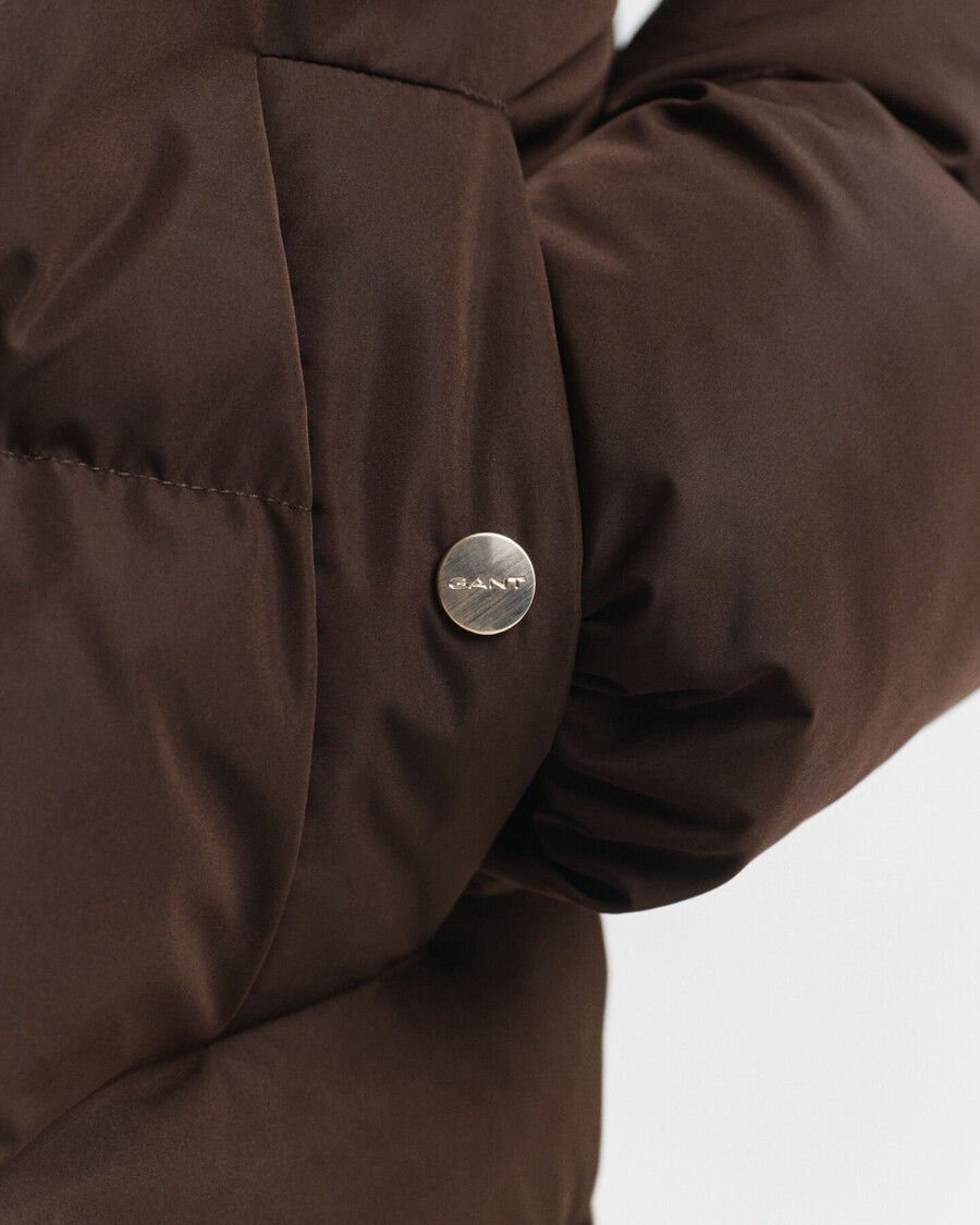 active cloud jacke – dunkelbraun