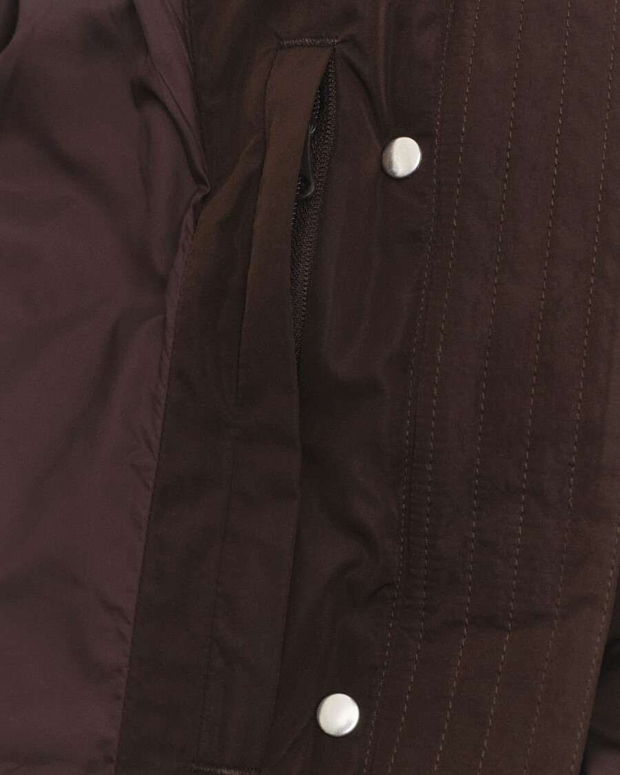 active cloud jacke – dunkelbraun