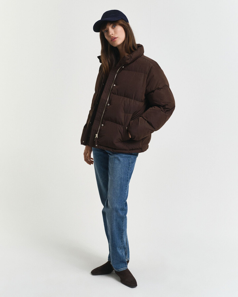 active cloud jacke – dunkelbraun