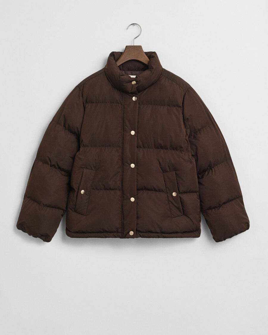 active cloud jacke – dunkelbraun