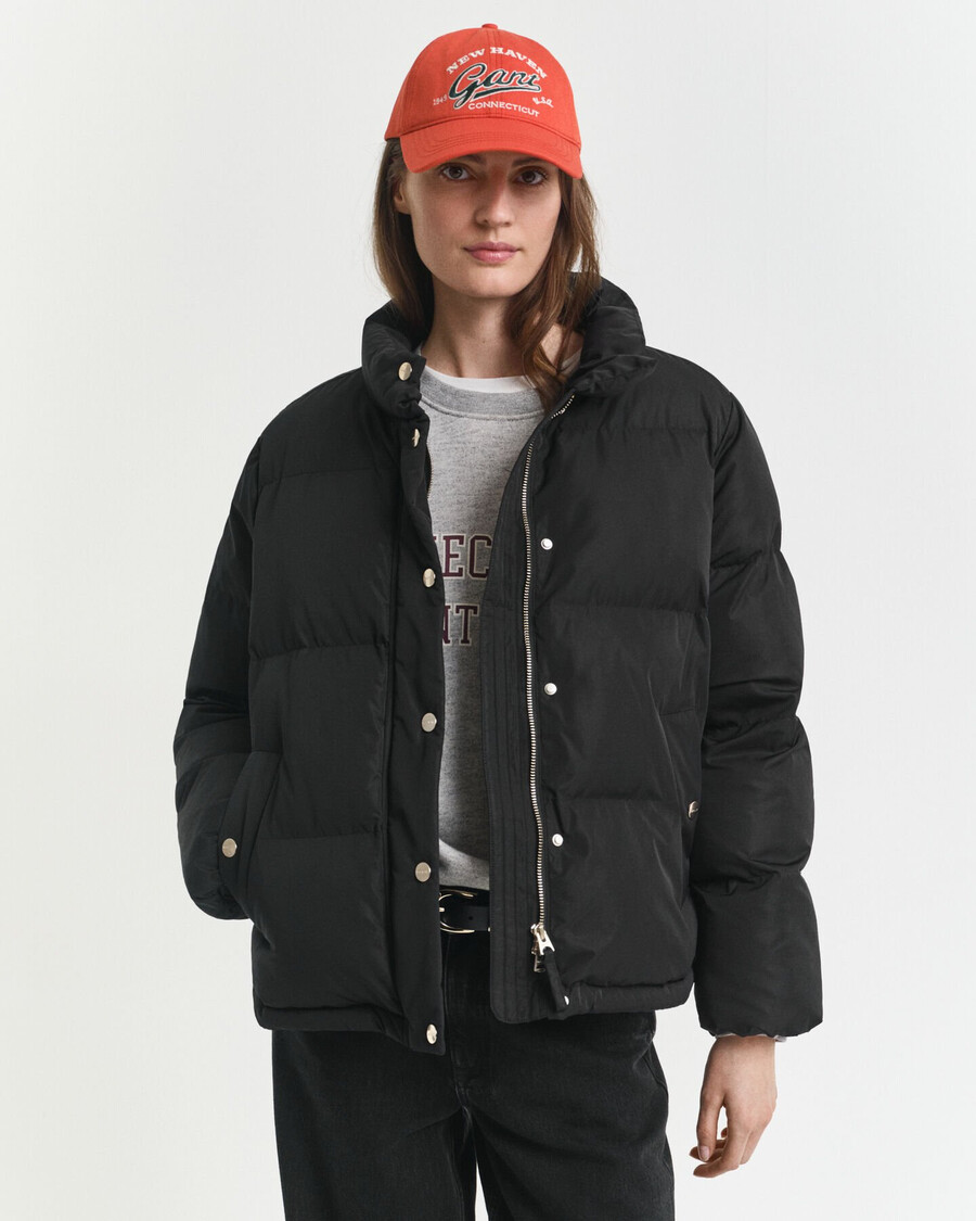 active cloud jacke – schwarz