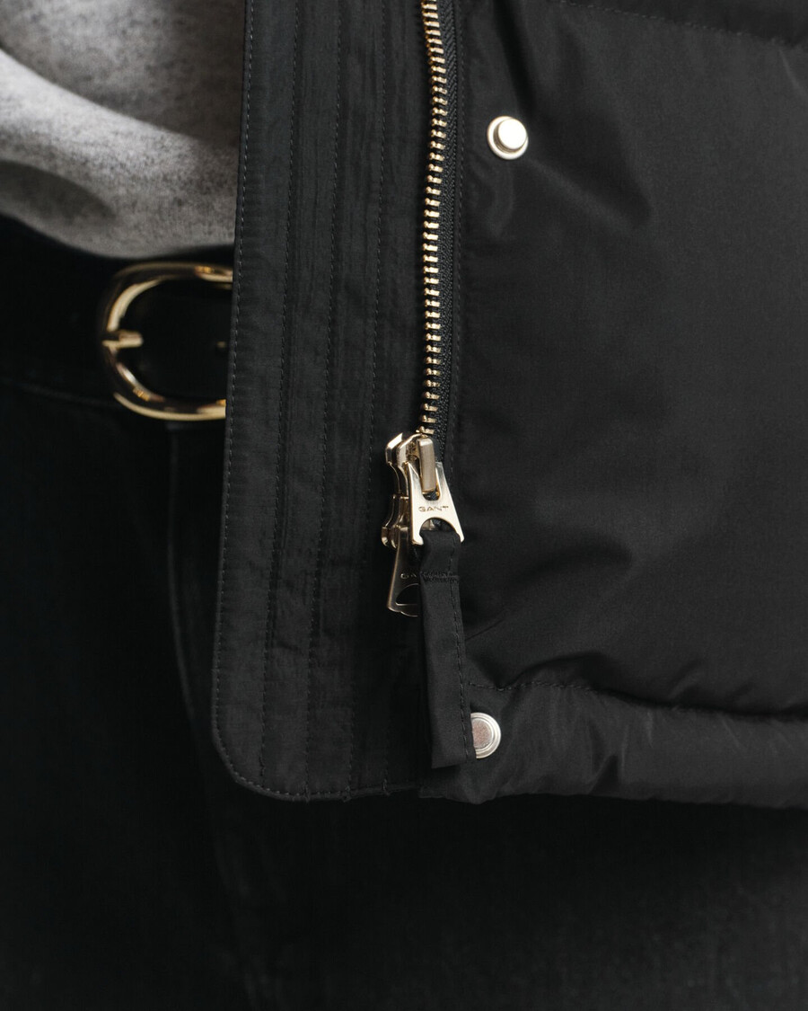 active cloud jacke – schwarz