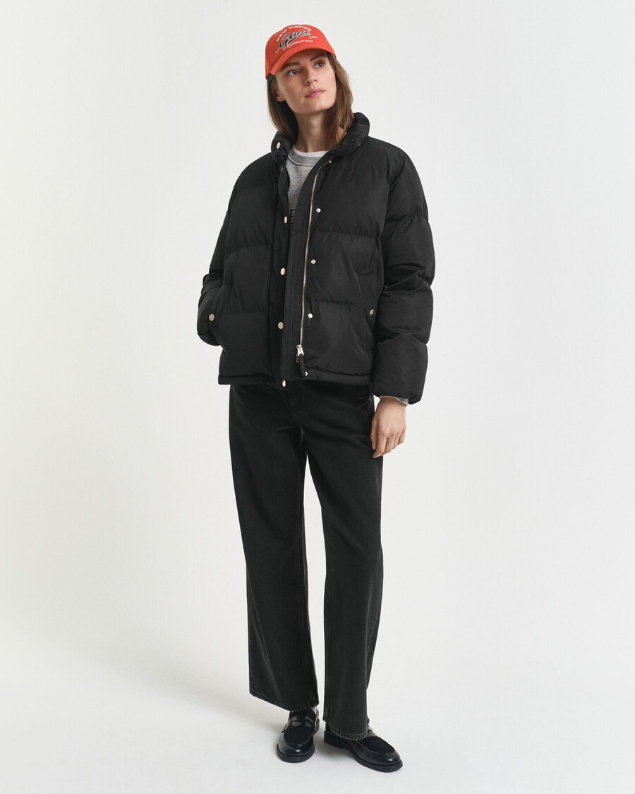active cloud jacke – schwarz