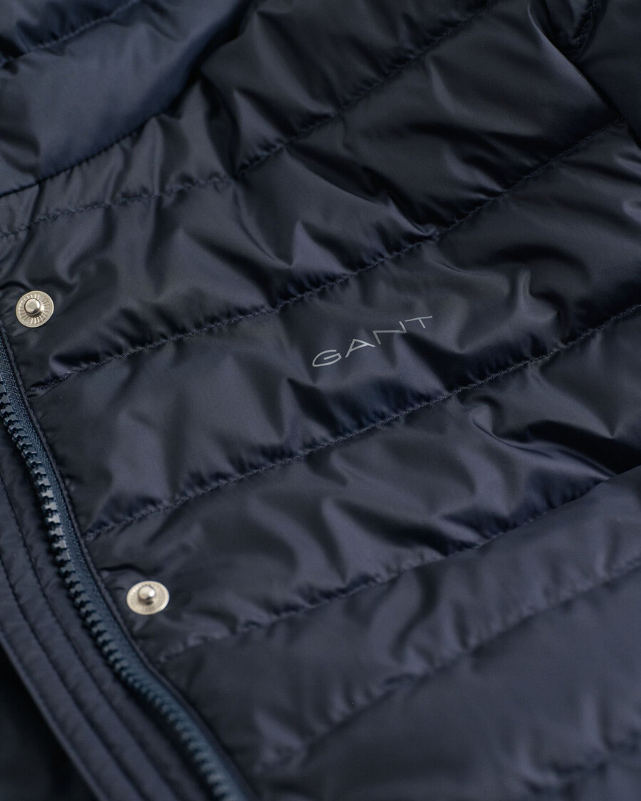 leichte daunenjacke - abendblau