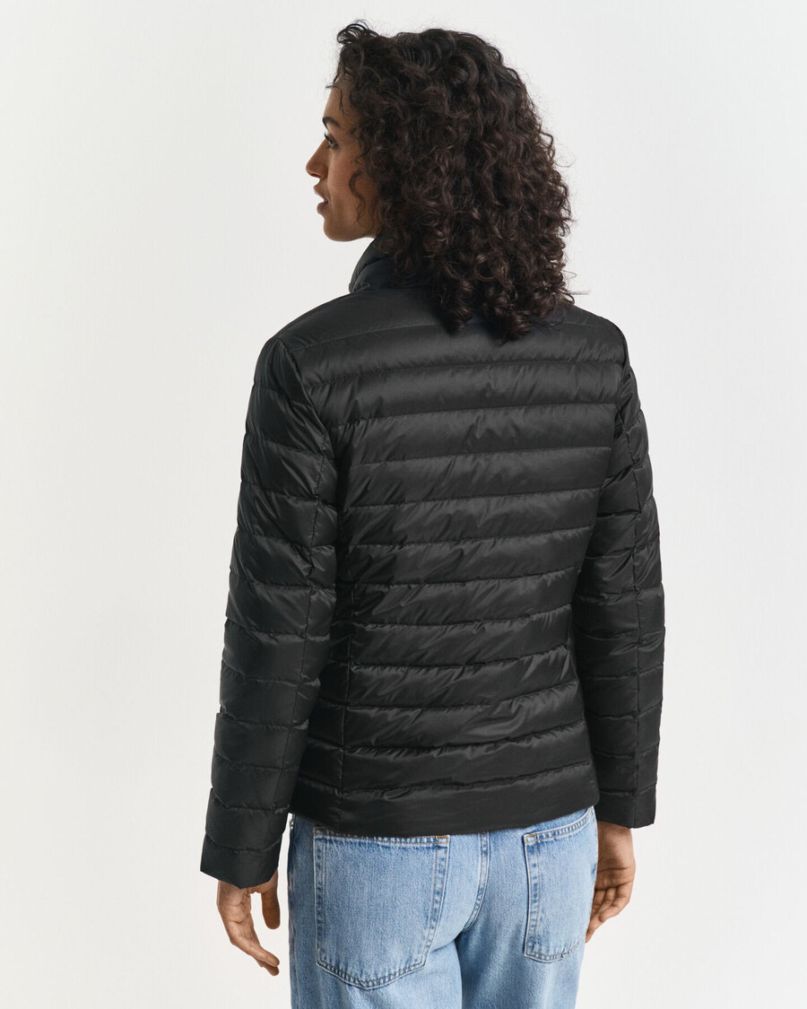 leichte daunenjacke - schwarz
