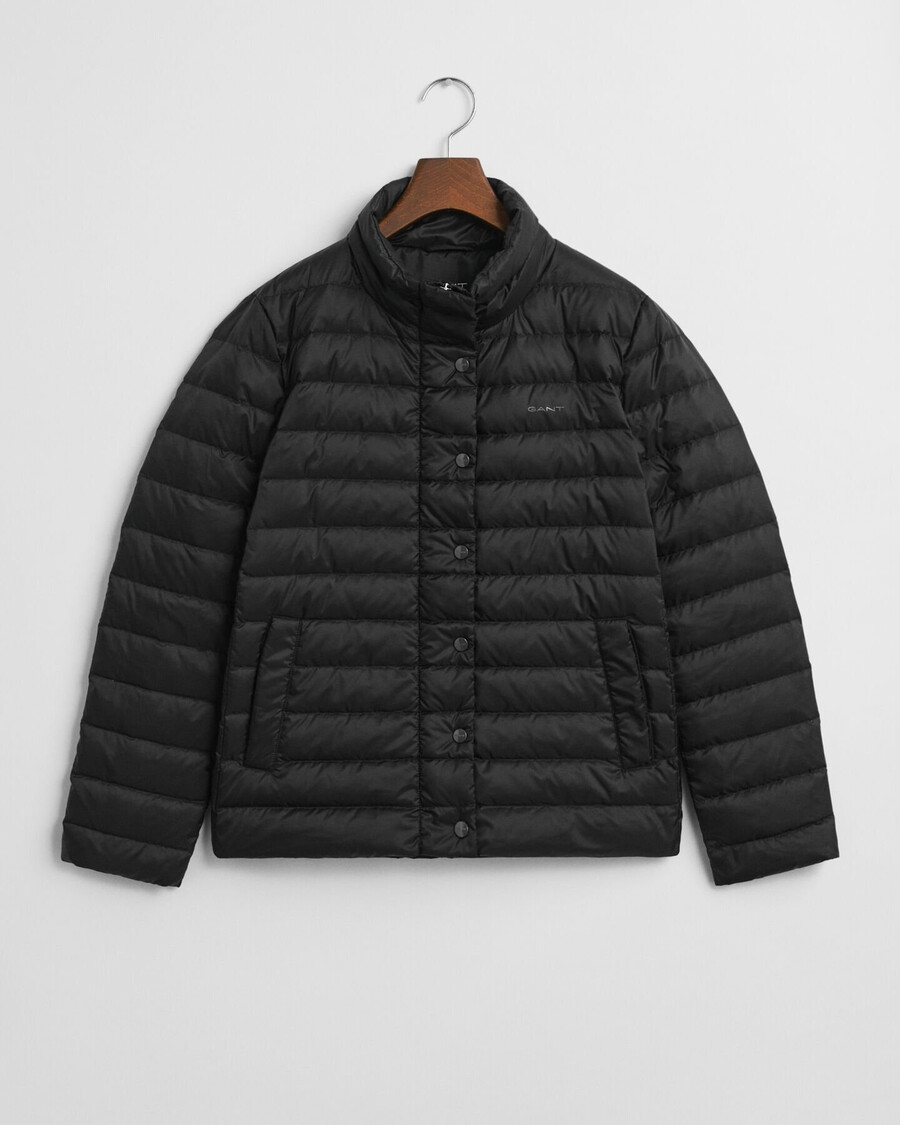 leichte daunenjacke - schwarz