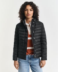 leichte daunenjacke - schwarz