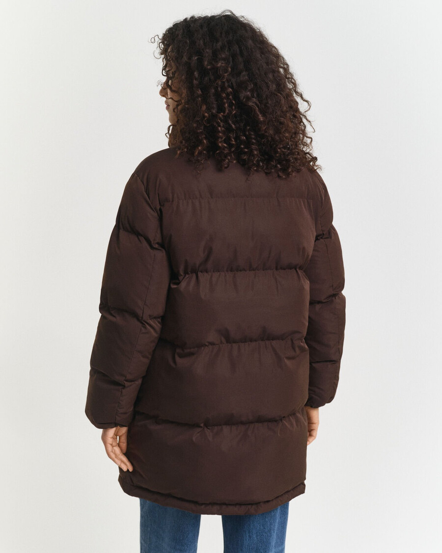 active cloud coat – dunkelbraun
