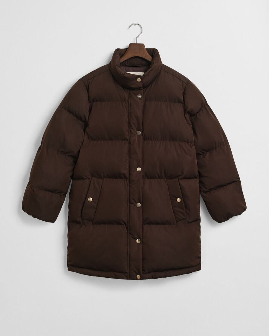 active cloud coat – dunkelbraun