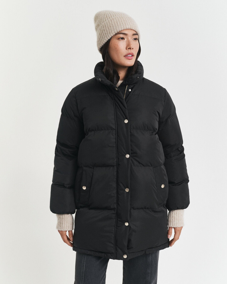 active cloud coat - schwarz
