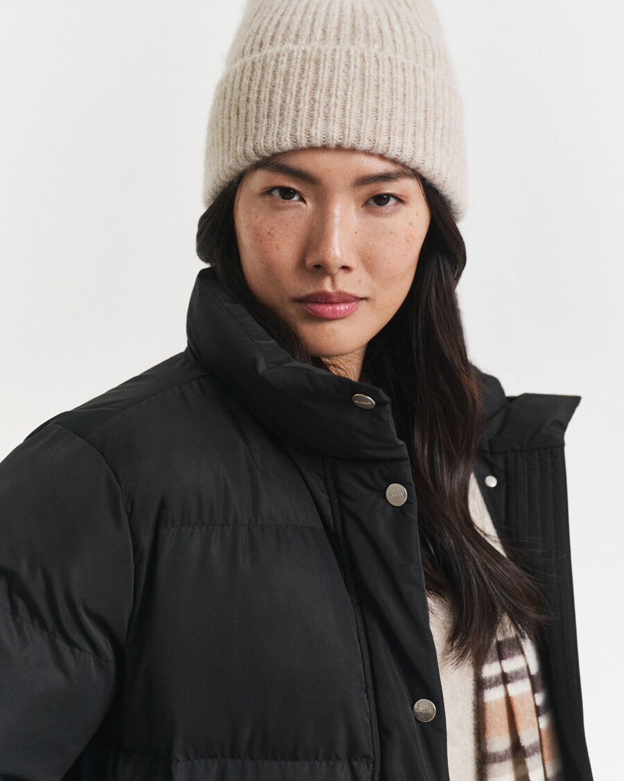 active cloud coat - schwarz